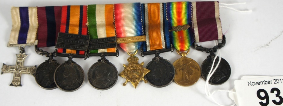 A Group of Miniature Medals comprising