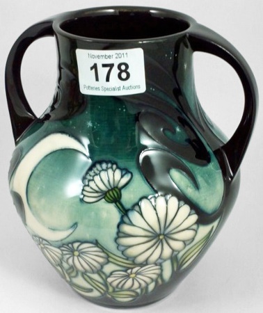 Moorcroft Two Handled Vase decorated