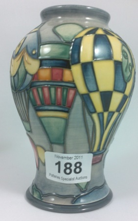 Moorcroft Vase decorated in the Balloons