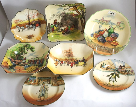 A collection of Royal Doulton Seriesware