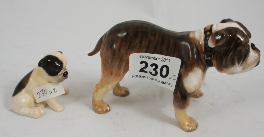 Royal Doulton Small Bulldog HN1047 1591fd