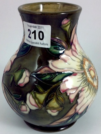 Moorcroft Vase decorated with Flowers 1591f4