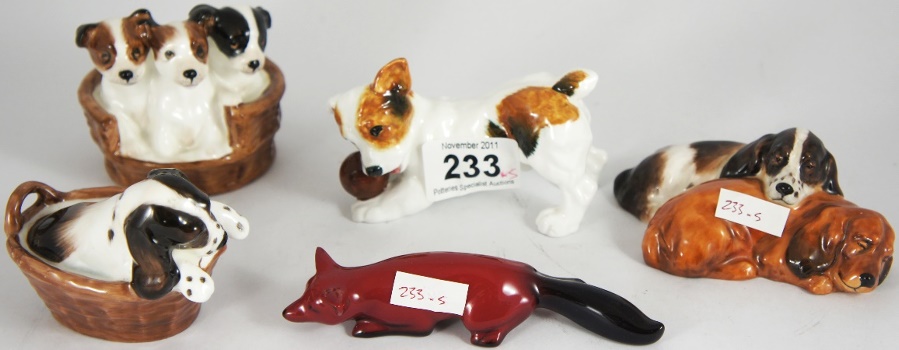 Royal Doulton collection of Dogs to