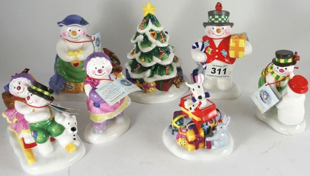 Royal Doulton Figures from the Frosty