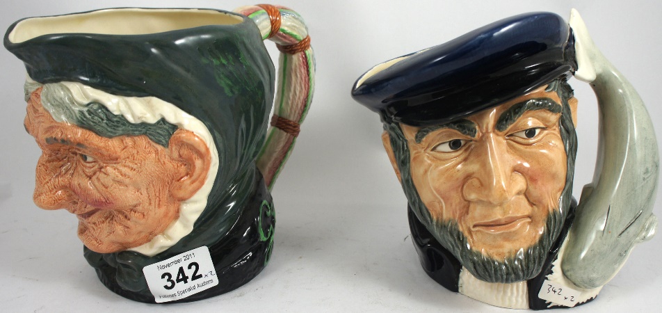 Royal Doulton large Character Jugs