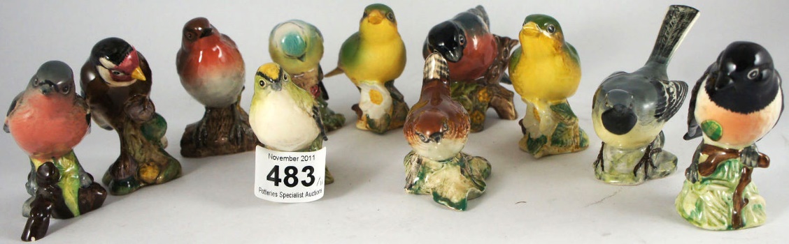 A collection of Beswick Garden 1592c0