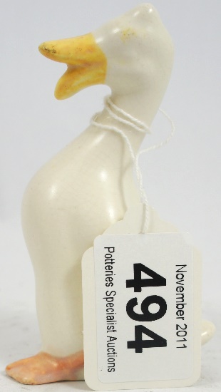 Beswick Large Duck 919A in rare white
