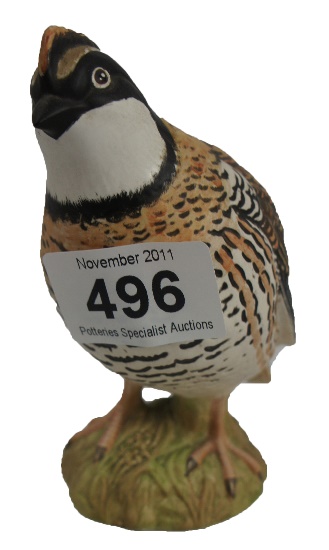 Beswick Quail 2191 in matt finish