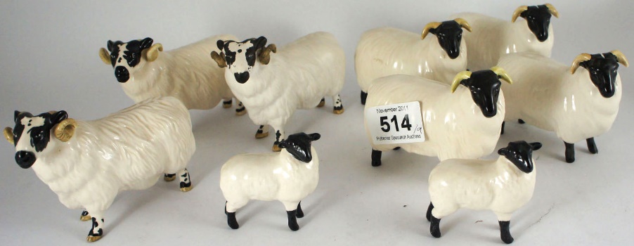 Beswick Sheep Collection to include