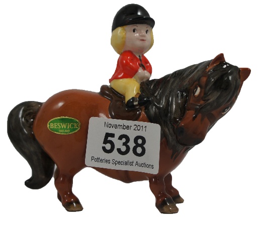 Beswick Model of a Thelwell Comical
