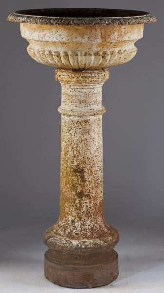 Cast Iron Urn Fountain on Pedestalof 15bb09