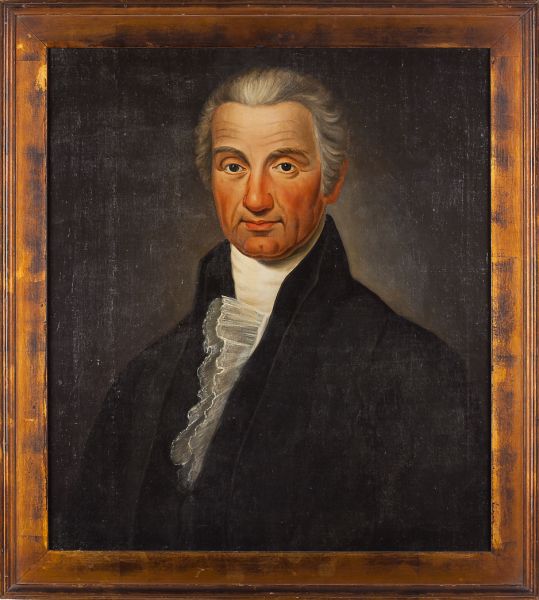 Portrait of Thomas Paine 19th centuryoil