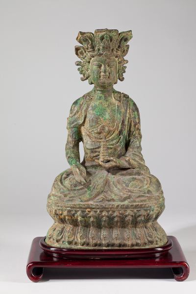 Antique East Asian Cast Bronze 15bb5d