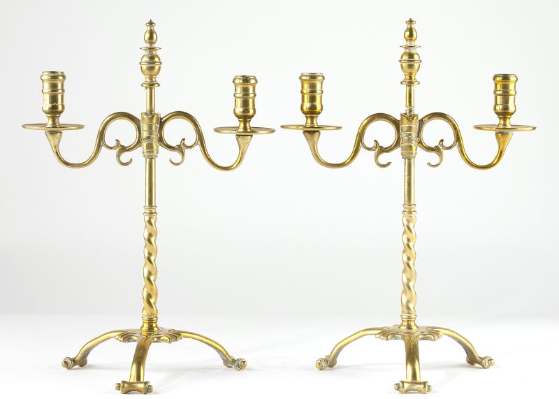 Pair of Continental Candlesticks18th
