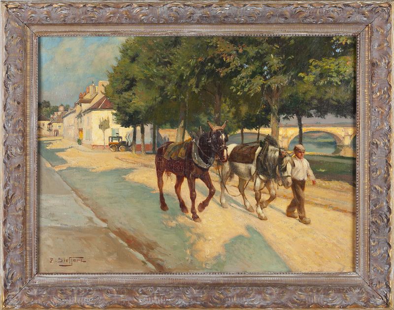 Paul Sieffert (Fr. 1874-1957) Village