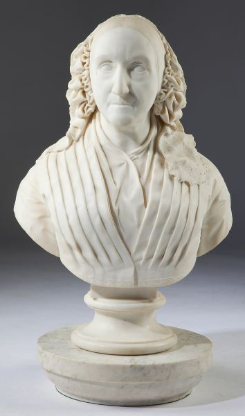 Antique Marble Bust of Ladyunsigned