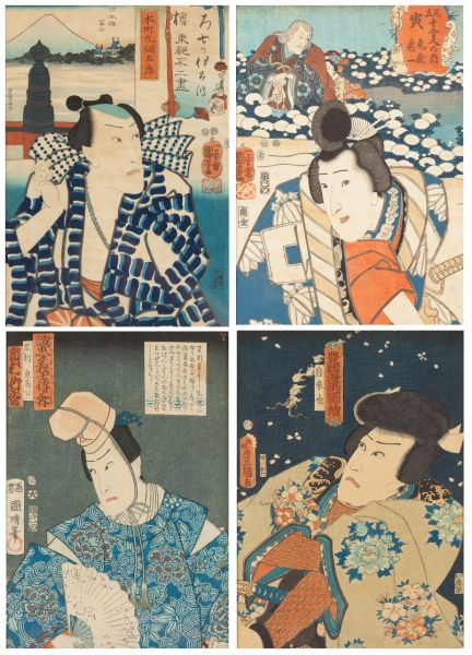 Four Japanese Woodblock Prints 15bca4