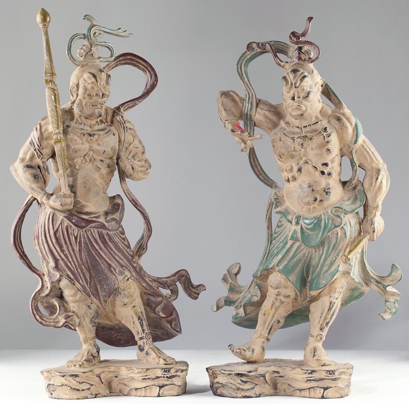 Pair of Cast Iron Nioearly 20th century