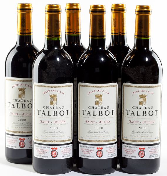 Chateau TalbotSt Julien20006 bottles6 15bd36