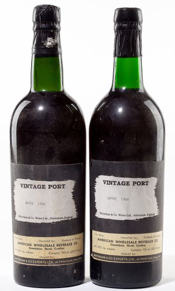 Warre's Vintage Port19662 bottles2ts