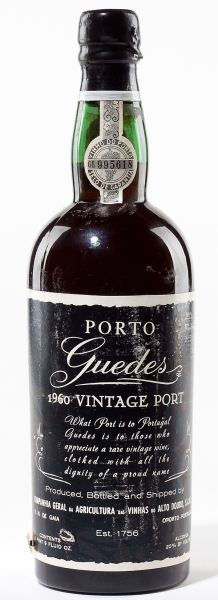 Guedes Vintage Port19601 bottleinto