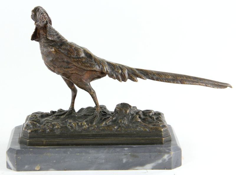 Bronze Pheasant after Henri Trodouxwell