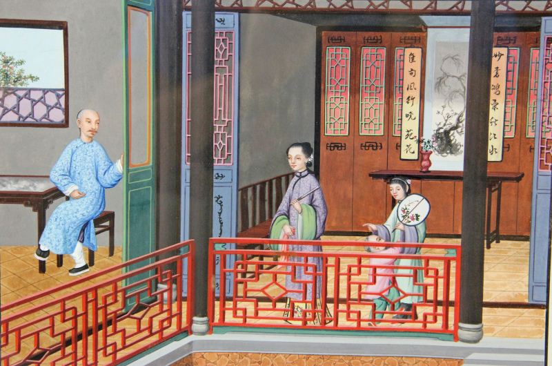 Chinese Export Painting 19th Centurywatercolor