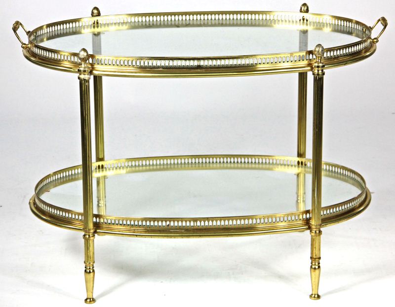 Regency Style Brass Tea Table20th