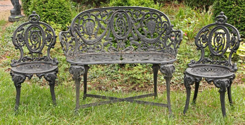 Cast Iron Victorian Garden Suitean 15be82