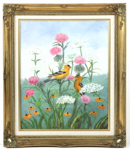 Isabel Glover NC Birds Resting oil 15bebf