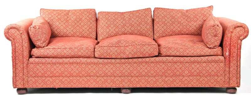 Upholstered Davenportlabeled ''Classique