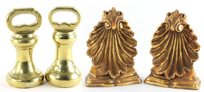 Two Pairs of Decorative Bookendsthe