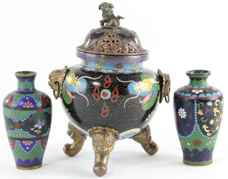 Three Cloisonn Itemsincluding 15bf83