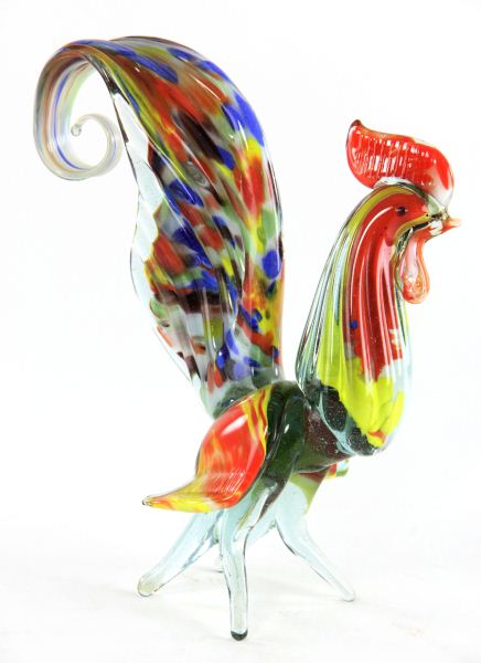 Art Glass Roosterlikely Murano 15bf99