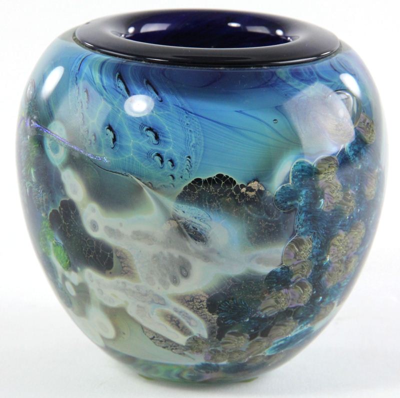 Josh Simpson MA Art Glass Vasecased 15bf97
