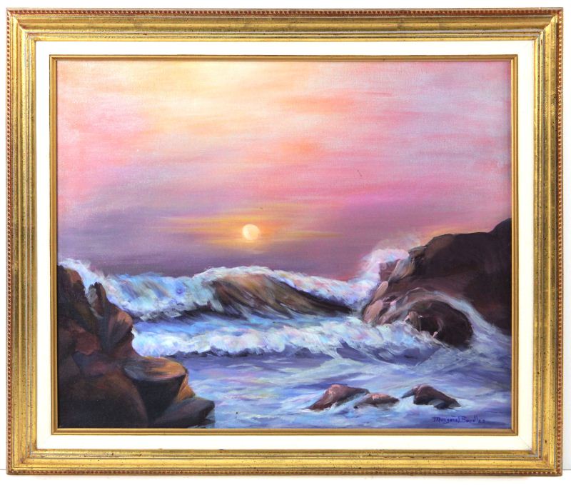 Margaret Beadles (NC) Seascapeoil on