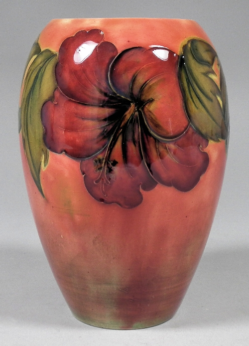 A Moorcroft pottery flambe bulbous 15bfe5