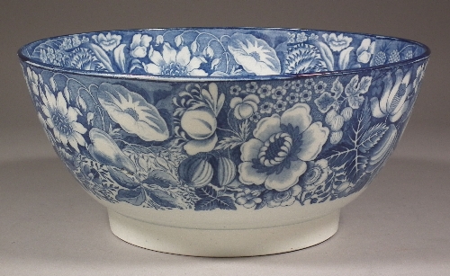 An early 19th Century blue and 15bffa