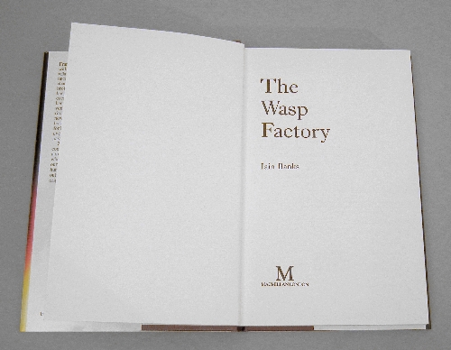Iain Banks - ''The Wasp Factory