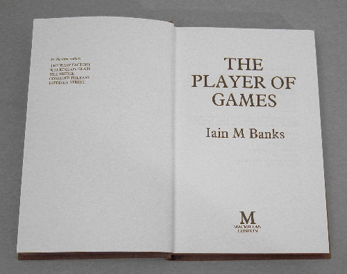 Iain M. Banks - ''The Player of