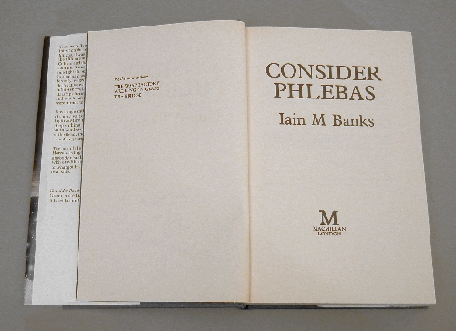 Iain M. Banks - ''Consider Phlebas''