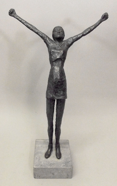 Herda Van-Ecke - Bronze figure - Freedom