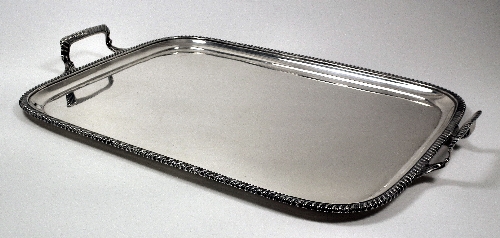 An Edward VII silver rectangular