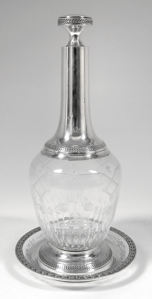 A French cut glass and silvery 15c111