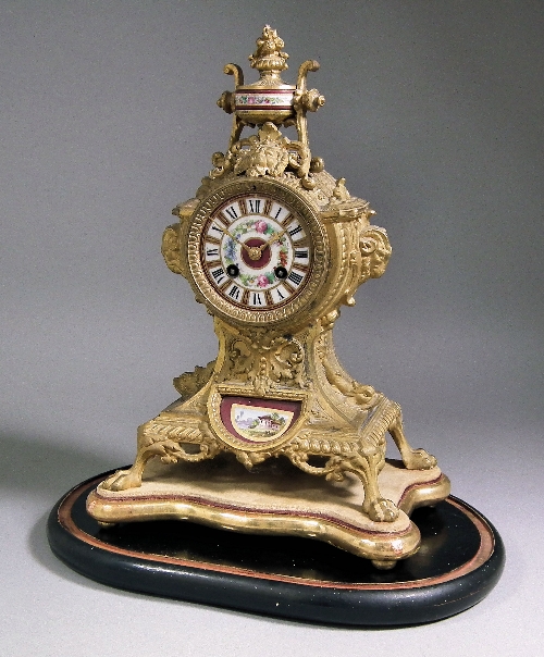 A 19th Century French gilt metal