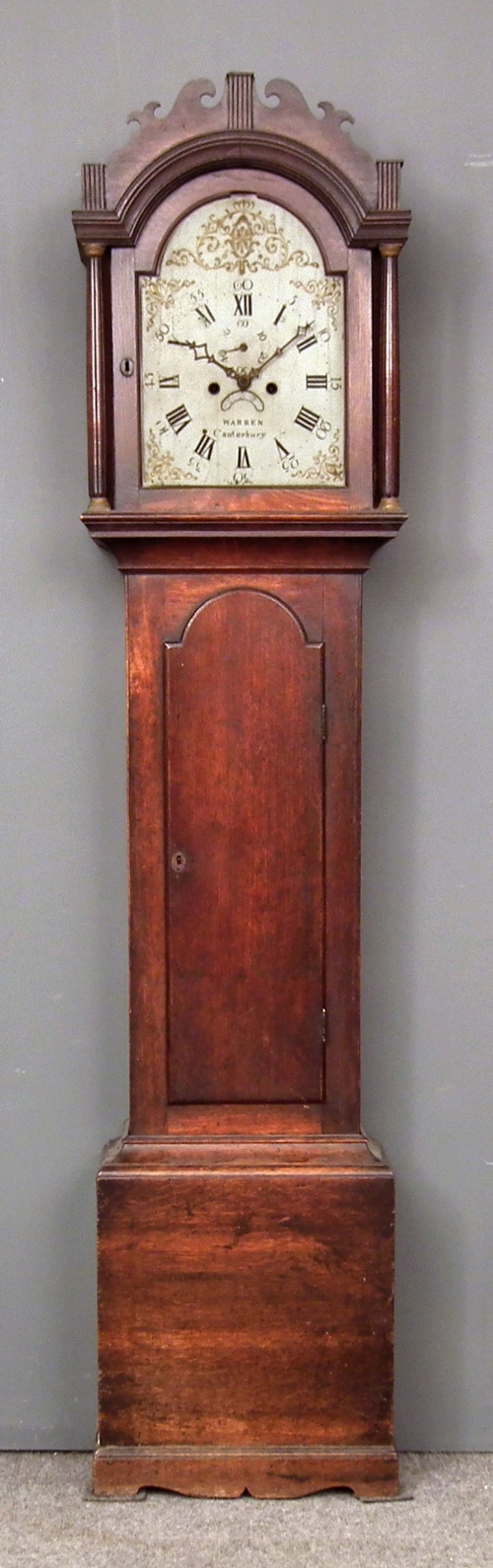 A late 18th Century oak longcase 15c1a3