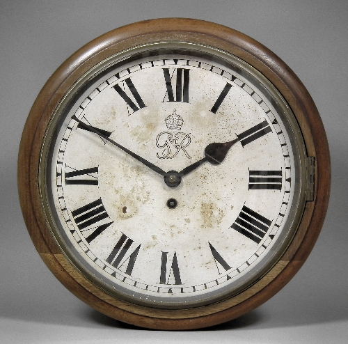 A 20th Century mahogany cased dial
