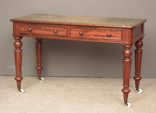 A Victorian mahogany writing table 15c1d0