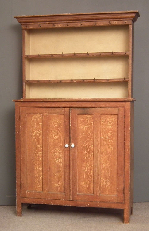 A Victorian grained wood kitchen 15c209