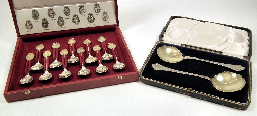 A set of eleven Elizabeth II commemorative 15c24c